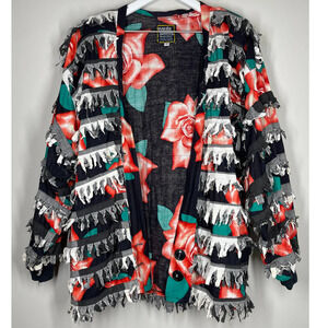 PAULA SWEET Muslin Mink Rose Vintage Jacket M